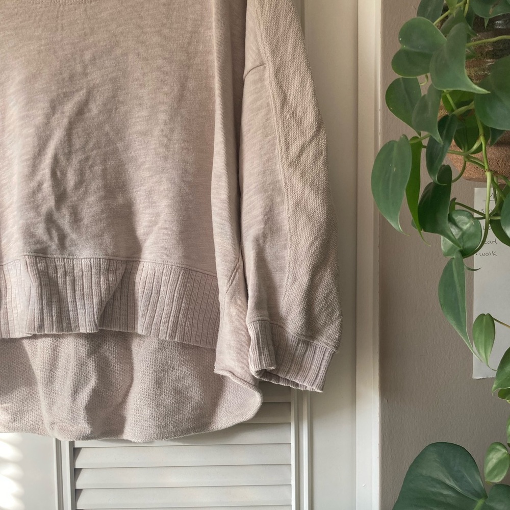 Madewell distressed sweater